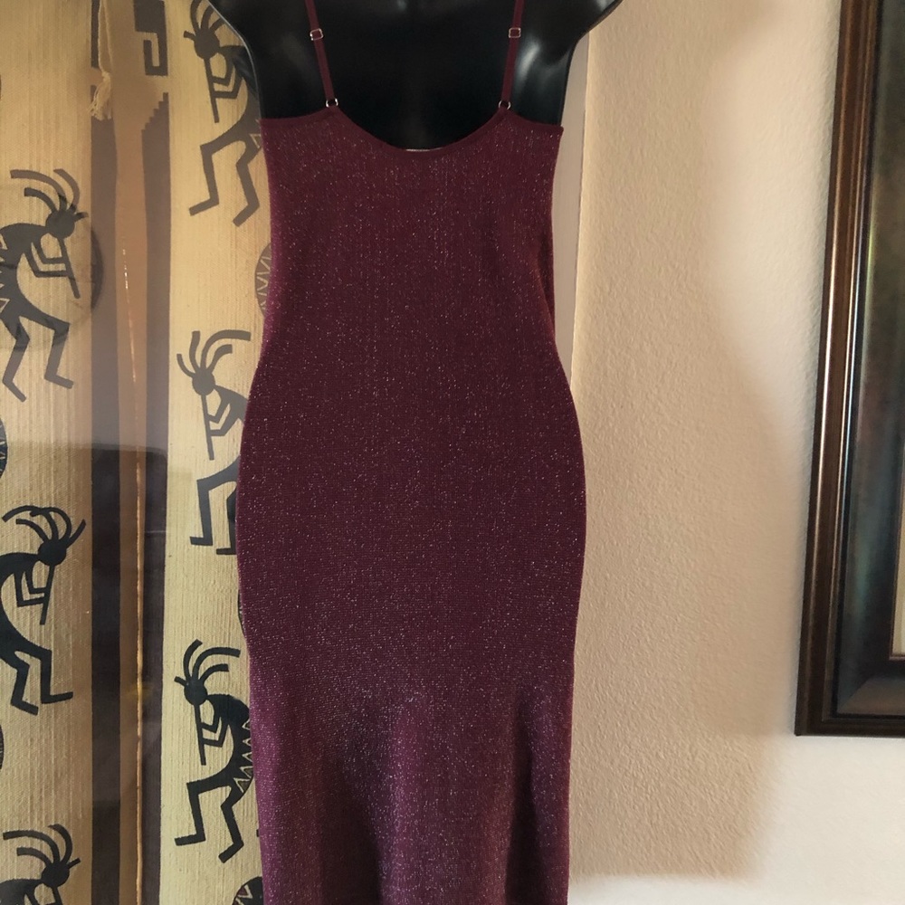 Forever 21 maroon dress